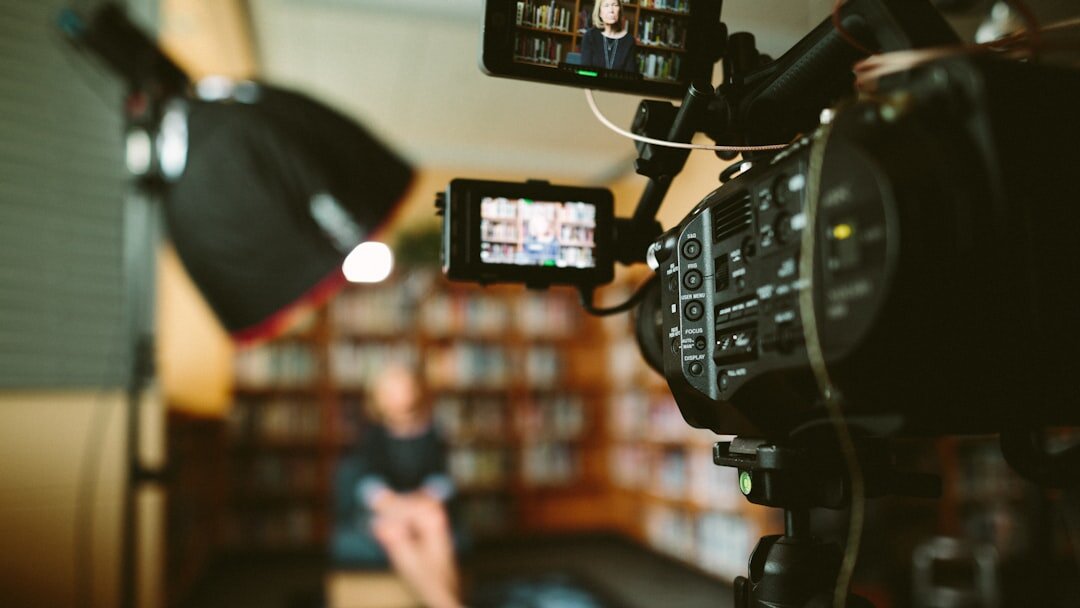 Advanced professional video production studio with complex setup